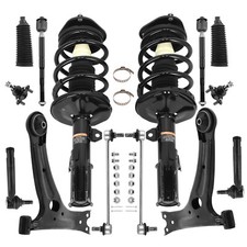 Front Struts w/ Coil Spring + Lower Control Arms For Toyota Corolla 2003-2008
