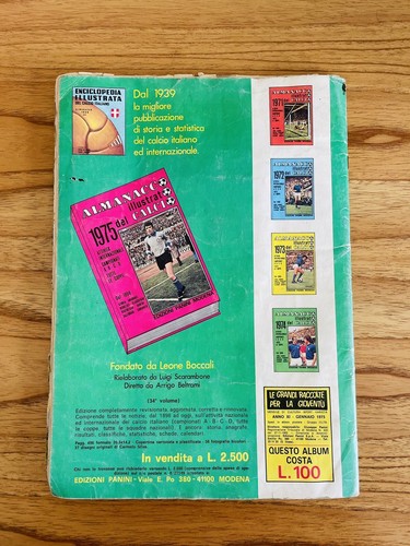 74-75 CALCIATORI PANINI Sticker Album Figurine - Picture 23 of 23