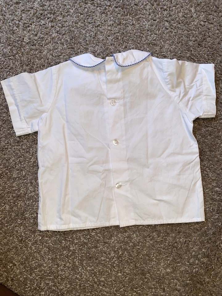 Top Vive La Fete Blanco Talla 24 Meses 100% Algodón Foto 2 de 3