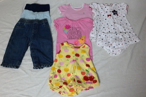 Mädchen Baby 6 Monate Kleidung Paket Carters Ralph Lauren Kleinkind Säugling Herbst - Bild 1 von 6