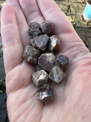 Zirkon Kristall Präparat - echtes Heilkristall Mineral Präparat