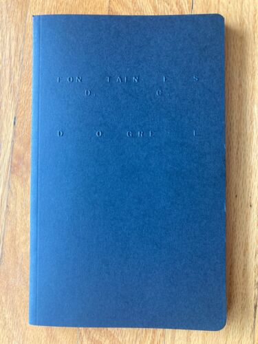 FONTAINES D.C. "DOGREL" BLANK NOTEBOOK JOURNAL PROMO PUBLIC SUPPLY post punk OOP - Foto 2 di 6