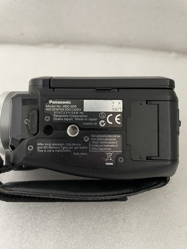 Panasonic HD Camcorder HDC-SD9 AVCHD 1920x1080 Leica Objektiv, 100% TESTET - Imagen 8 de 9