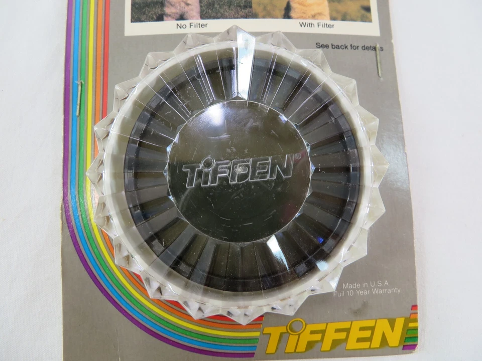 Tiffen 62mm Neutral Density Filter For All Films Glass Lens, New Old Stock - Image 3 of 4