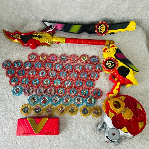 BANDAI Japan DX Power Rangers Super sentai Donbrothers Morpher Zangura Sword etc