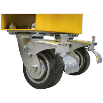 Rollenradsatz - passend für YS09538 & YS09683 Schwerlast Stahl LKW Box