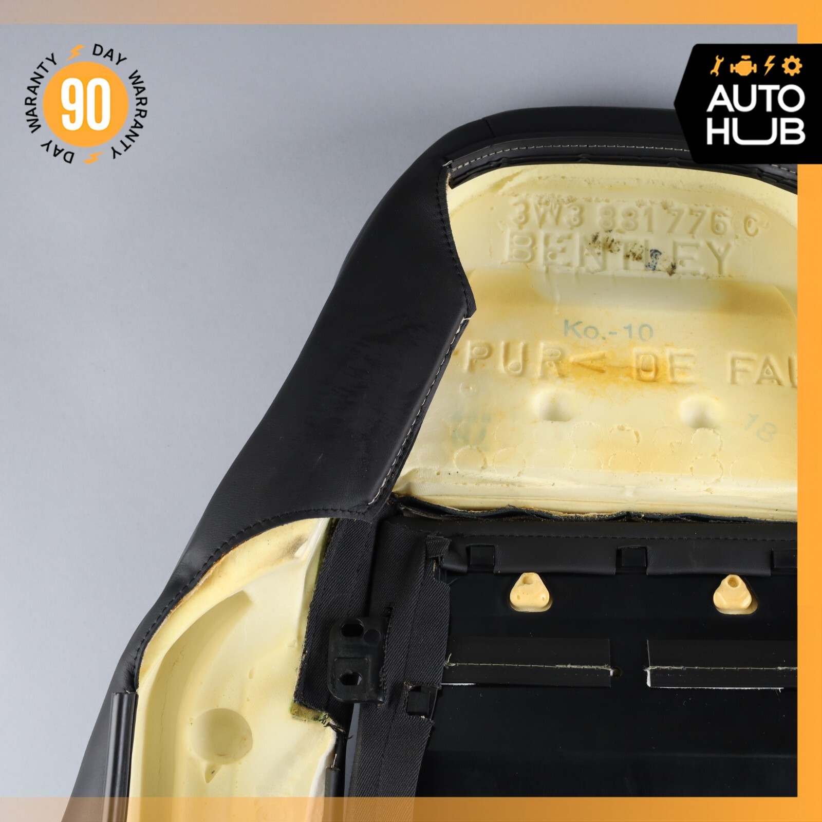 09-11 Bentley Continental GTC Speed Right Side Top Upper Seat Cushion OEM 83k