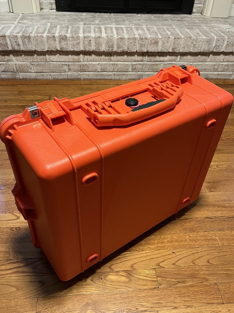 Pelican 1600EMT Medical Case with Foam (Orange) | eBay