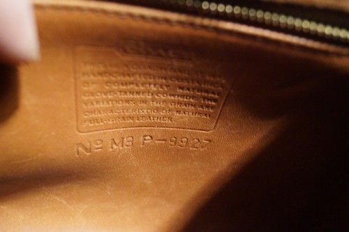 Vintage COACH Willis 9927 Leather Crossbody Shoulder Satchel Purse Bag British t - Picture 5 of 7