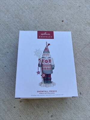 NIB 2023 Hallmark Keepsake Ornament- Snowfall Prince Noble Nutcracker -5th