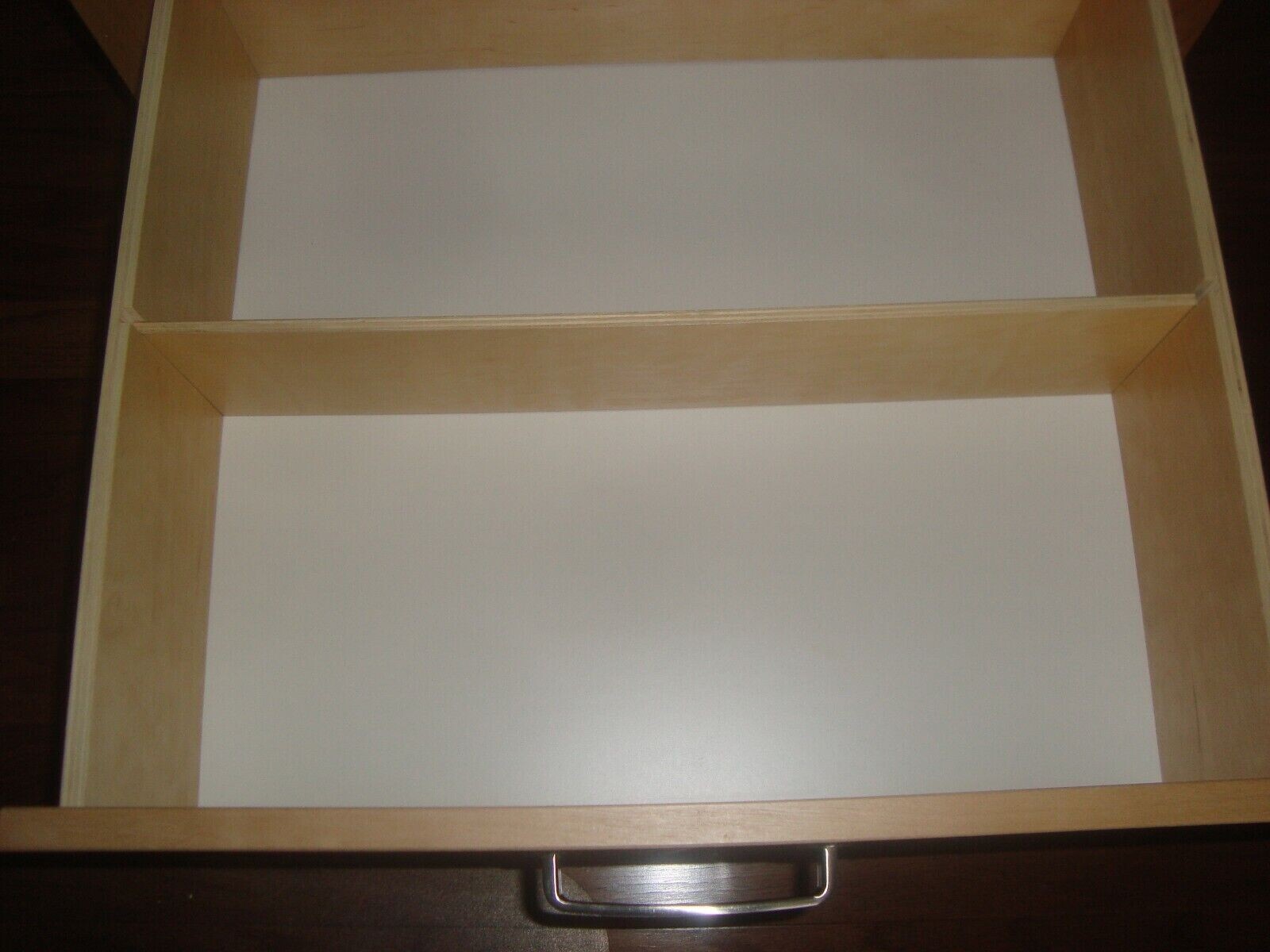IKEA VARDE Kitchen w Shelves Drawers Handles Birch Wood White