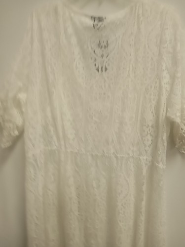 City Chic Maxi Summer Lace Dress Size XL/22 - Picture 9 of 11