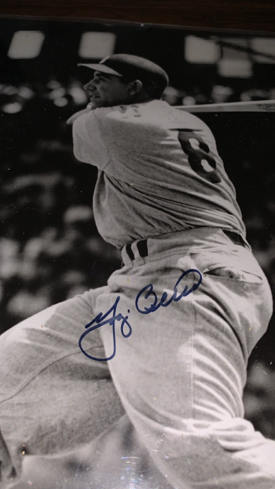 Yogi Berra New York Yankees Autographed Photo 14×12 INSTITUTO