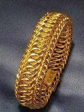 BRACELET GOURMETTE en OR 18 Carats 31,8g