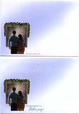 Postal Envelopes Victorious New Year Holiday Blank Ukraine 2022 Set of 2