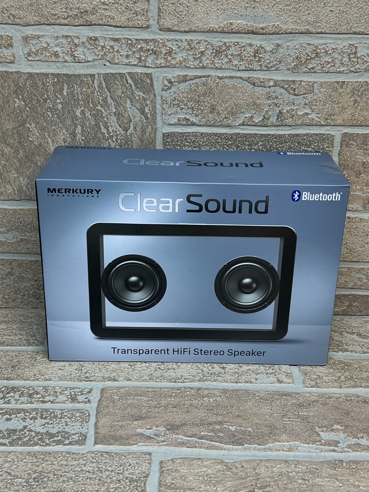 Merkury Innovations Clear Sound Bluetooth Transparent HiFi S