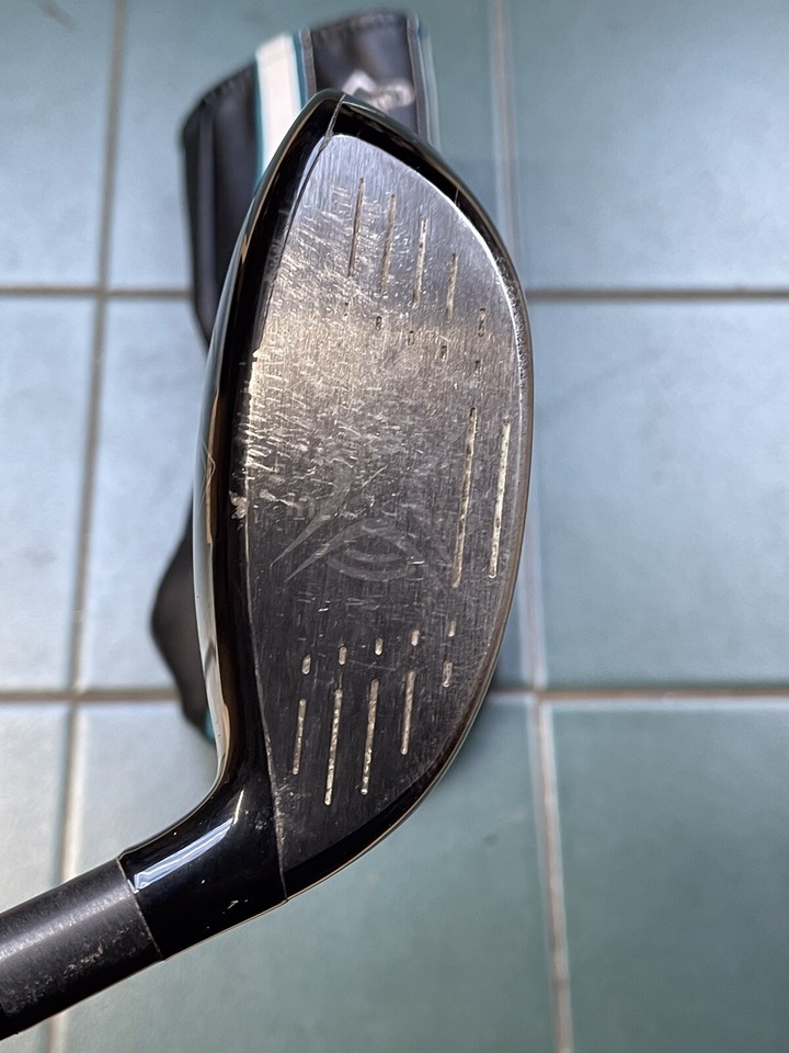 Callaway Golf Club LH Rogue 5 Wood Evenflow Reg Shaft inc Cover Good