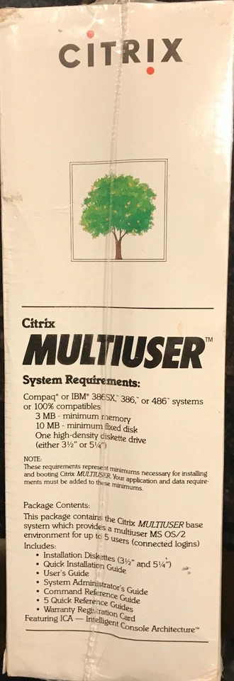 RARE Unopened Legacy - Citrix Multiuser - Sealed in Original Shrink-wrap - Image 2 of 4