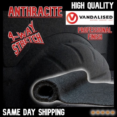 VAN CARPET LINING VW T 5 6 CAMPER TRANSIT SOFT TRIM 4 way STRETCH 5 x 2 10 sqm - Picture 9 of 16