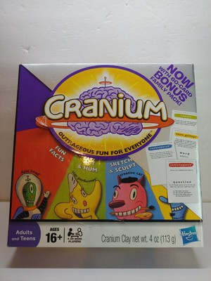 Hasbro CRANIUM Board Game With 60 Card Bonus Family Pack 653569446750 ...