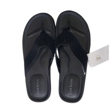 CLUB ROOM, manmade sandals, for men, Black color, Size 11M, NWT.