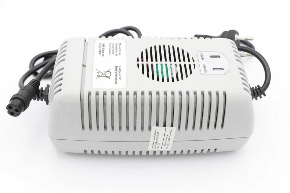 Nitro Motors Ladegerät Netzteil 48V 2.5A für Eco Midi Quad Bikes Rundstecker