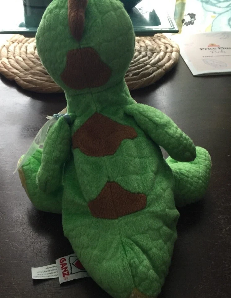 Authentic GANZ Lil' Kinz Chicken & Key Lime Dino PlushToy - Image 3 of 4
