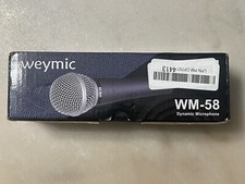 Weymic Wm-58 Dynamic Microphone New Open Box Free Shipping