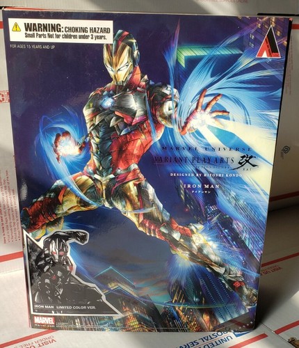 Play Arts KAI Variant Ironman Color Variant LIMITED EDITIO100% Authentic SEALED - 第 1/8 張圖片