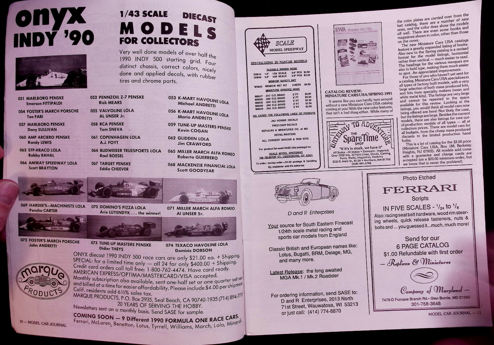 1991 August Model Car Journal Magazine Issue 88 eBay