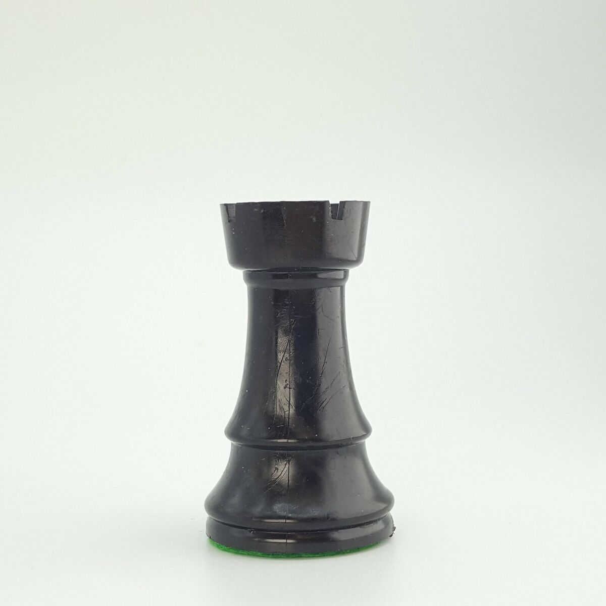 Chess Staunton Tournament Rook Black Felt Replacement Game Piece