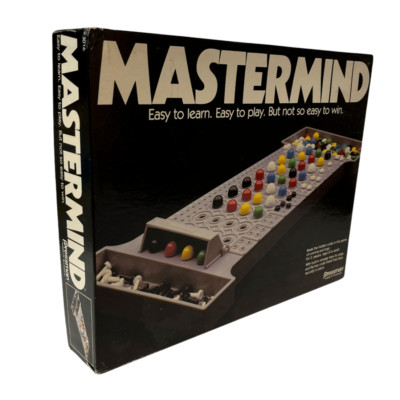 Mastermind Board Game By Pressman Vintage 1981 # 3016 Better Design Very Nice