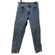 Levi 550 Jeans Mens Relaxed Fit Straight Leg Blue Denim 31 x 30 USA Made Y2K