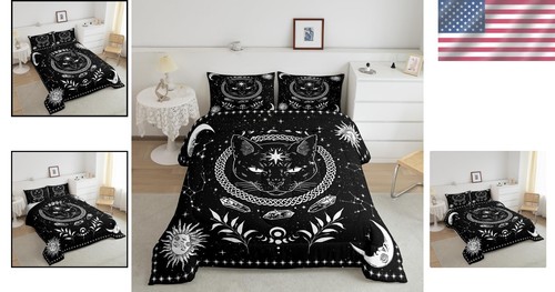 Twin All-Season Animal Print Comforter Set with Pillowcase - Bohemian Style - Picture 2 of 9
