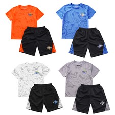 Kids Boys Activewear Play Tracksuits Stylish Outfits Summer Clothes Set School