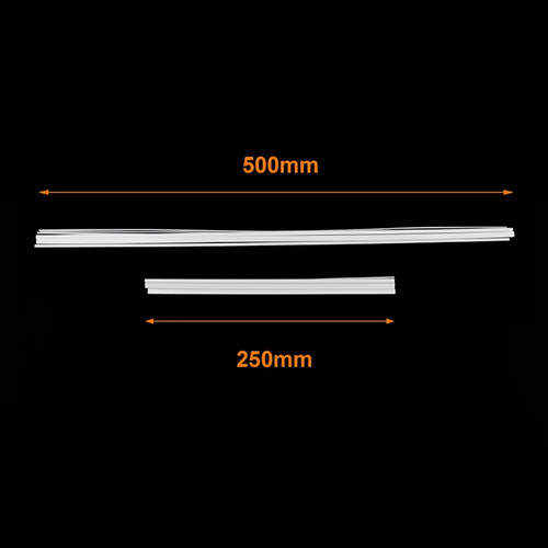 ABS Hohl Kunststoff Vierkantrohr Rohr Schleiftisch Modellbau Material Durchmesser 3mm-8mm - Bild 4 von 12