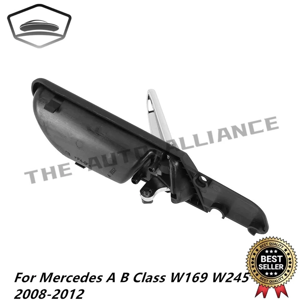 Cubierta de manija de puerta para Mercedes Benz W169 A160 A180 A200 W245 B180 B200 2008-2012 Foto 2 de 4