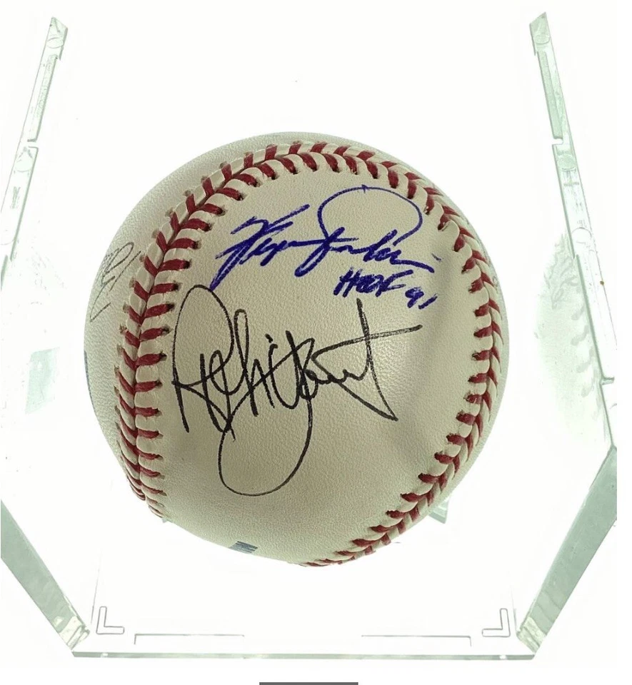 FERGIE JENKINS/BOB FELLER/ROBIN YOUNT/BROOKS ROBINSON Autographed Baseball NoCOA - Image 2 of 4