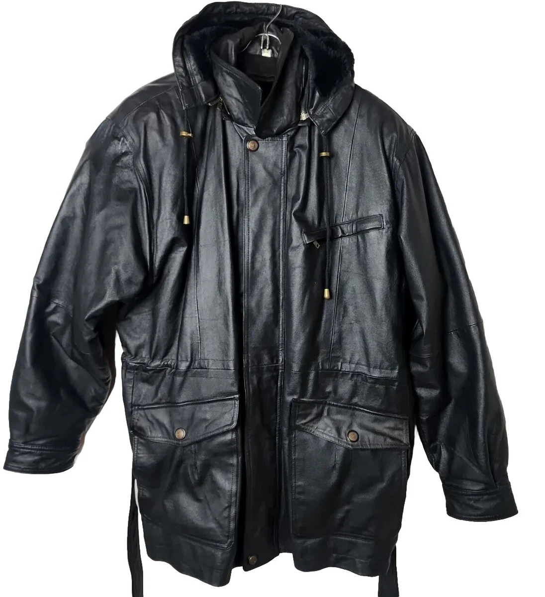 Giovanni leather jacket sale