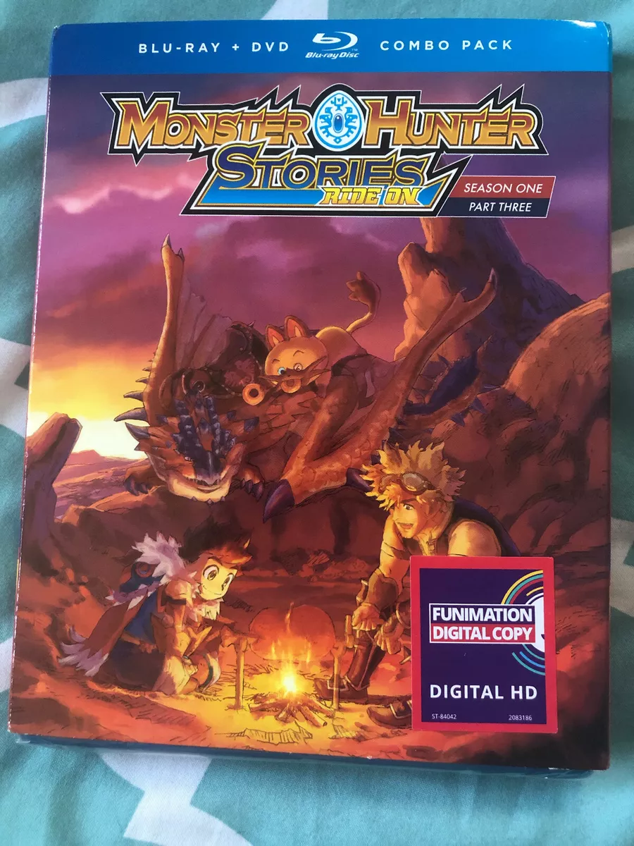 Monster Hunter Stories Ride On Season 1 Part 1 Blu-ray/DVD  Monster hunter  memes, Monster hunter, Monster hunter series