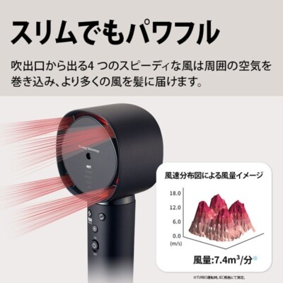 NEW SHARP IB-WX901-B Plasmacluster drape-flow dryer midnight black