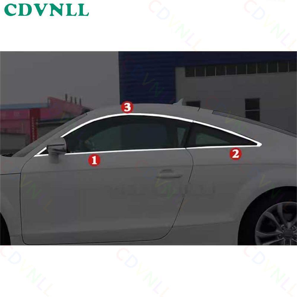 Audi TT TTS TT RS 2008-2015 Chrome Steel Window Sill Trim 6PCS Set