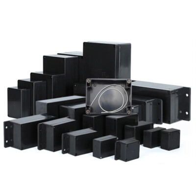 2x Electrical Boxes IP67 ABS Plastic DIY Project Enclosure Waterproof Dustproof
