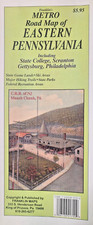 Eastern Pennsylvania Road Map by Franklin Maps