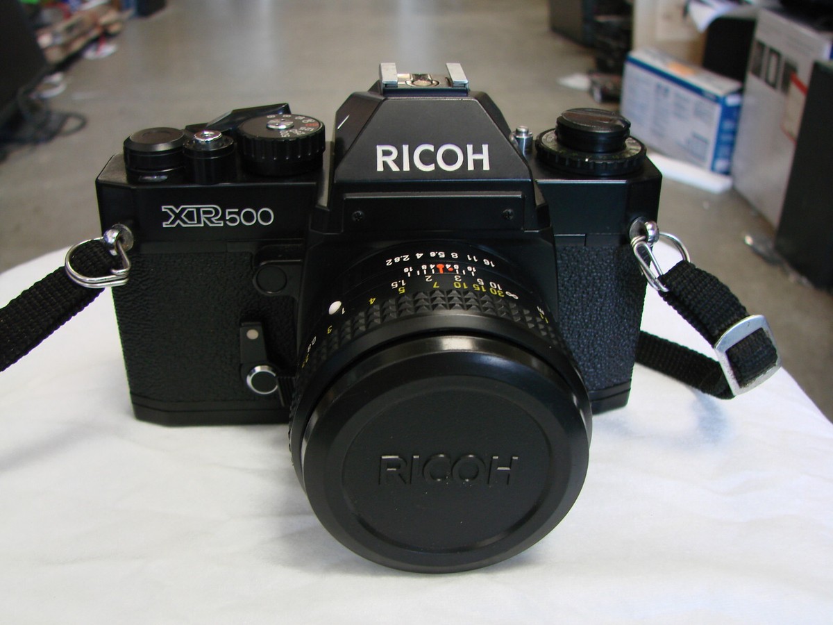 Ricoh XR500 Auto 35 mm Film SLR Camera with 50mm f/2 Lens | eBay