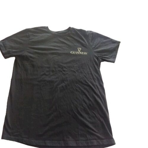 Guinness Adult Men's Size Medium T-Shirt Black No Beer Comes Near On Back