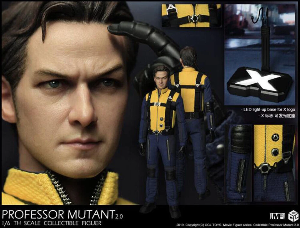 Figura de acción CGLTOYS X-Men Professor X 2.0 1/6 muñeca modelo MF13 regalo coleccionable Foto 3 de 4