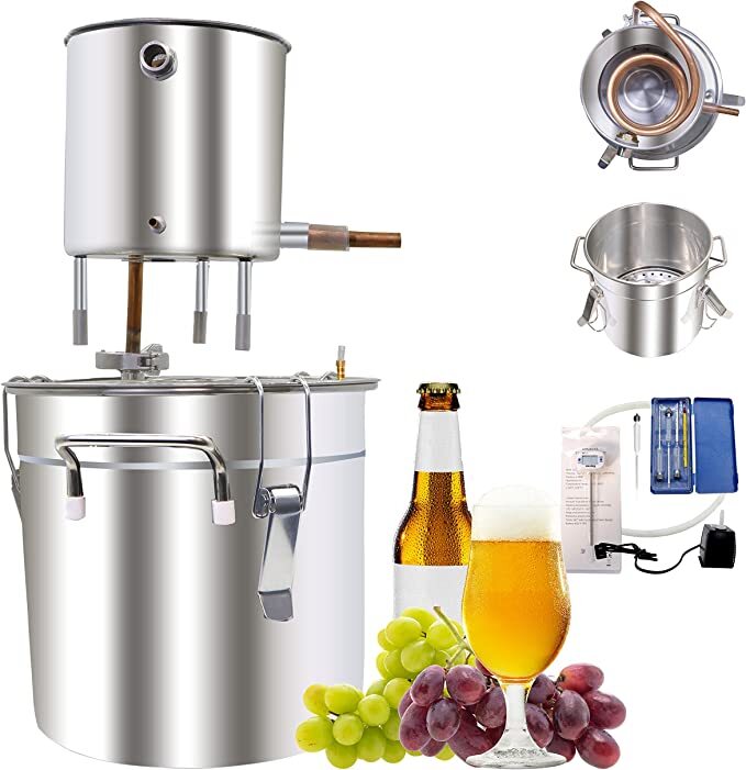 Moonshine Still Kit. Normcart Alcohol Distiller. 3 Gallons. Home Distiller