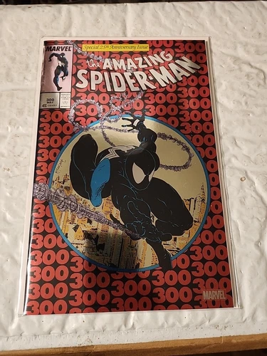 AMAZING SPIDER-MAN #300 FOIL VARIANT TODD MCFARLANE FACSIMILE NEW NM