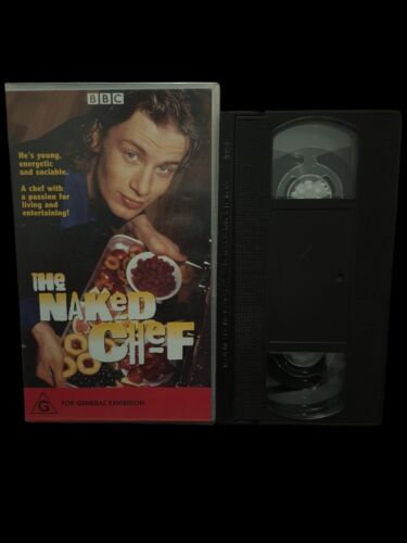 Jamie Oliver VHS Bundle: The NAKED Chef + Signed Copy Pukka Tukka PAL Vintage - Picture 6 of 11